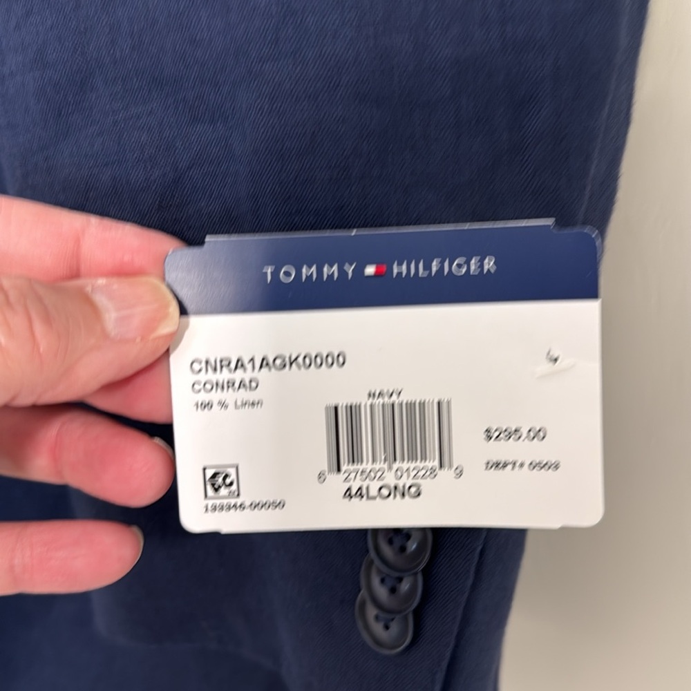 Tommy Hilfiger Navy Blazer - Picture 2 of 7
